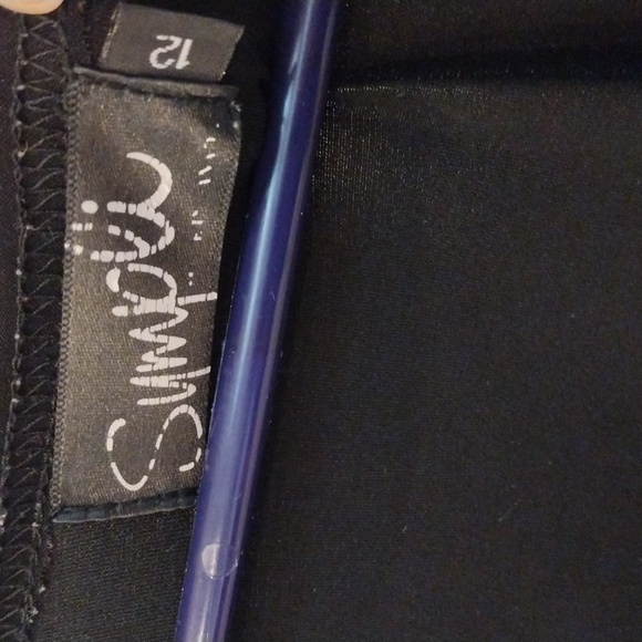 Sympli Black High-lo hem dress Long Sleeve - Picture 2 of 4